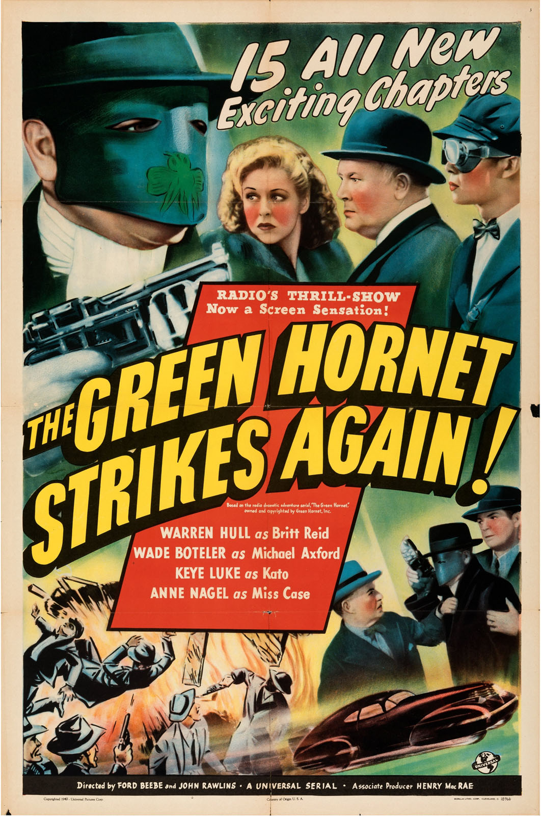 GREEN HORNET STRIKES AGAIN, THE